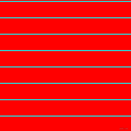 horizontal lines stripes, 4 pixel line width, 64 pixel line spacing, Aqua and Red horizontal lines and stripes seamless tileable