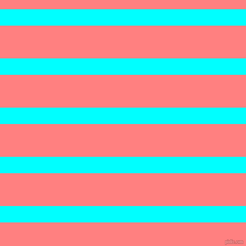horizontal lines stripes, 32 pixel line width, 64 pixel line spacing, Aqua and Salmon horizontal lines and stripes seamless tileable