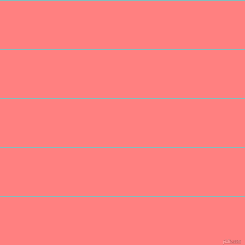 horizontal lines stripes, 1 pixel line width, 96 pixel line spacing, Aqua and Salmon horizontal lines and stripes seamless tileable