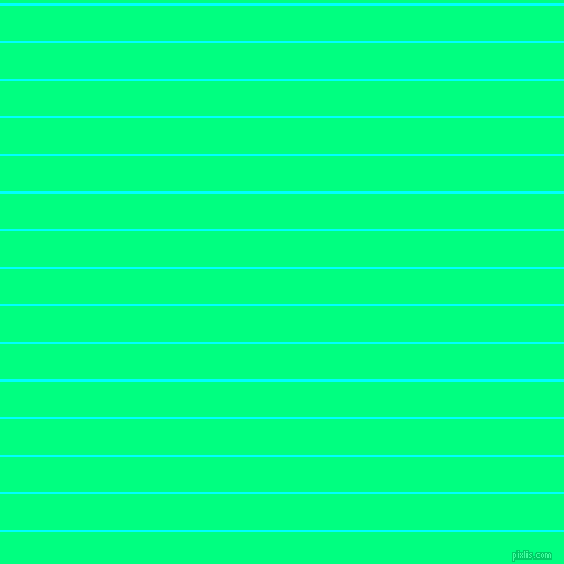 horizontal lines stripes, 2 pixel line width, 32 pixel line spacing, Aqua and Spring Green horizontal lines and stripes seamless tileable