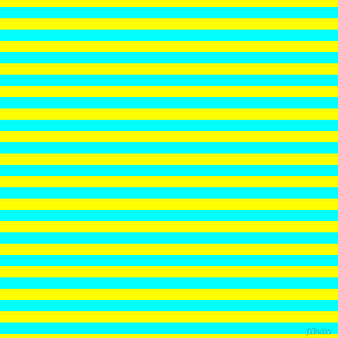 horizontal lines stripes, 16 pixel line width, 16 pixel line spacing, Aqua and Yellow horizontal lines and stripes seamless tileable