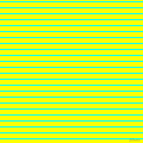 horizontal lines stripes, 4 pixel line width, 16 pixel line spacing, Aqua and Yellow horizontal lines and stripes seamless tileable