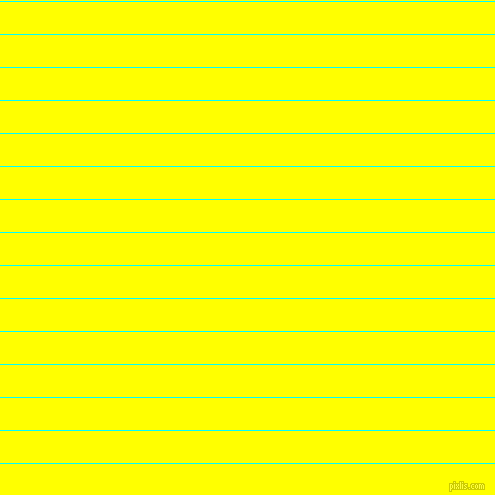 horizontal lines stripes, 1 pixel line width, 32 pixel line spacing, Aqua and Yellow horizontal lines and stripes seamless tileable