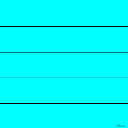 horizontal lines stripes, 2 pixel line width, 96 pixel line spacing, Black and Aqua horizontal lines and stripes seamless tileable