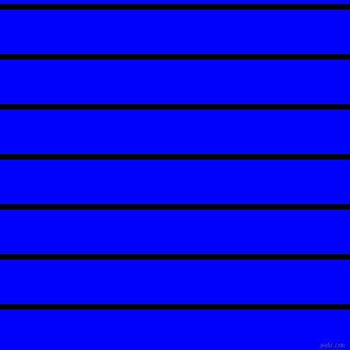 horizontal lines stripes, 8 pixel line width, 64 pixel line spacing, Black and Blue horizontal lines and stripes seamless tileable