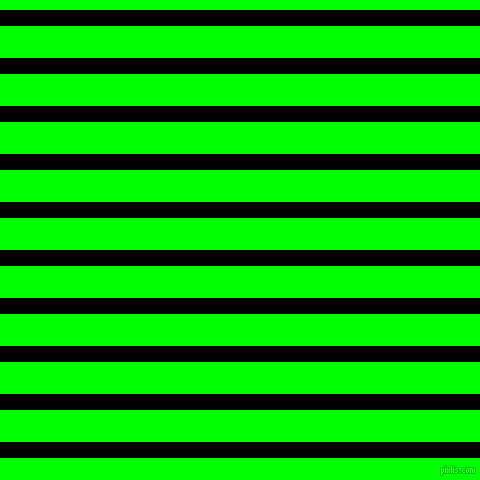 horizontal lines stripes, 16 pixel line width, 32 pixel line spacing, Black and Lime horizontal lines and stripes seamless tileable