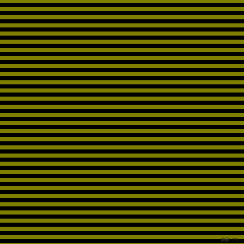 horizontal lines stripes, 8 pixel line width, 8 pixel line spacing, Black and Olive horizontal lines and stripes seamless tileable