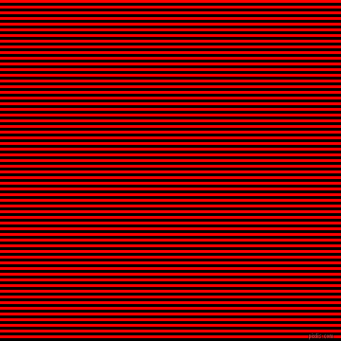 horizontal lines stripes, 4 pixel line width, 4 pixel line spacing, Black and Red horizontal lines and stripes seamless tileable