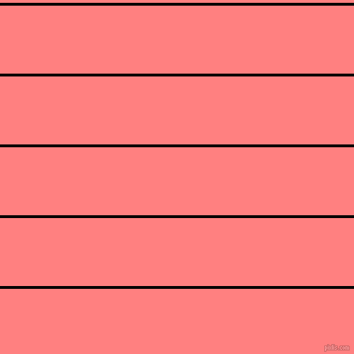 horizontal lines stripes, 4 pixel line width, 96 pixel line spacing, Black and Salmon horizontal lines and stripes seamless tileable