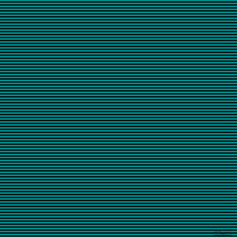 horizontal lines stripes, 2 pixel line width, 4 pixel line spacing, Black and Teal horizontal lines and stripes seamless tileable