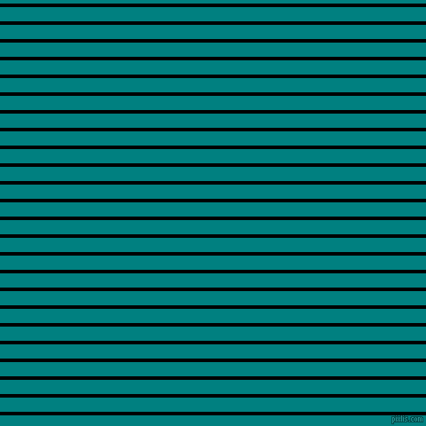 horizontal lines stripes, 4 pixel line width, 16 pixel line spacing, Black and Teal horizontal lines and stripes seamless tileable