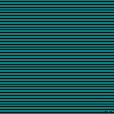horizontal lines stripes, 4 pixel line width, 8 pixel line spacing, Black and Teal horizontal lines and stripes seamless tileable