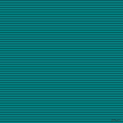 horizontal lines stripes, 1 pixel line width, 8 pixel line spacing, Black and Teal horizontal lines and stripes seamless tileable