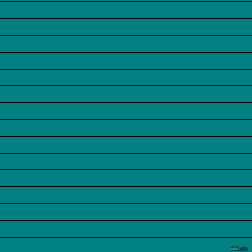 horizontal lines stripes, 2 pixel line width, 32 pixel line spacing, Black and Teal horizontal lines and stripes seamless tileable