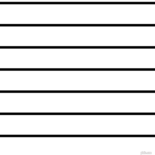 horizontal lines stripes, 8 pixel line width, 64 pixel line spacing, Black and White horizontal lines and stripes seamless tileable