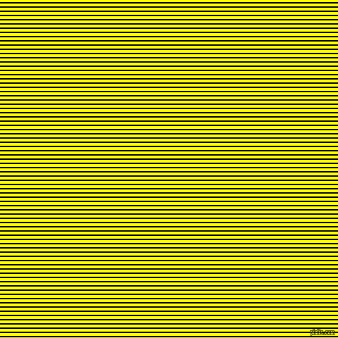 horizontal lines stripes, 2 pixel line width, 4 pixel line spacing, Black and Yellow horizontal lines and stripes seamless tileable