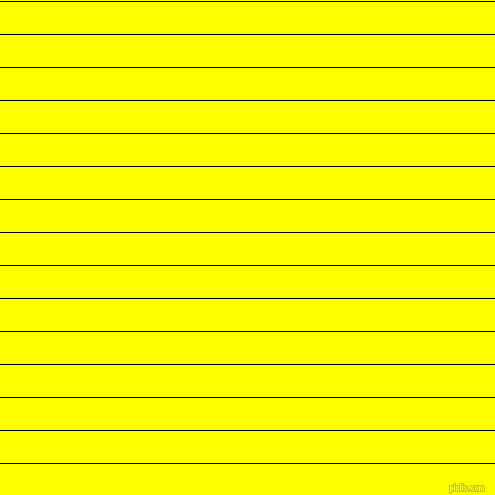 horizontal lines stripes, 1 pixel line width, 32 pixel line spacing, Black and Yellow horizontal lines and stripes seamless tileable