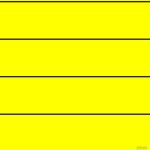 horizontal lines stripes, 4 pixel line width, 128 pixel line spacing, Black and Yellow horizontal lines and stripes seamless tileable