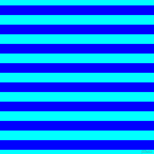 horizontal lines stripes, 32 pixel line width, 32 pixel line spacing, Blue and Aqua horizontal lines and stripes seamless tileable