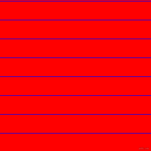 horizontal lines stripes, 2 pixel line width, 64 pixel line spacing, Blue and Red horizontal lines and stripes seamless tileable