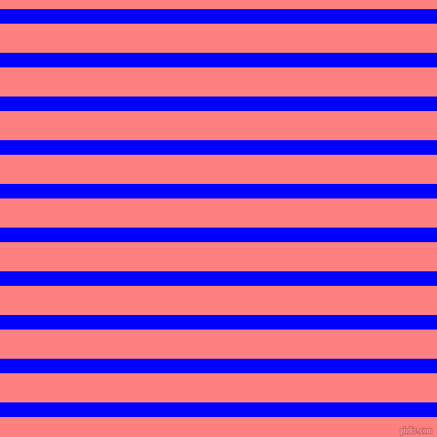 horizontal lines stripes, 16 pixel line width, 32 pixel line spacing, Blue and Salmon horizontal lines and stripes seamless tileable