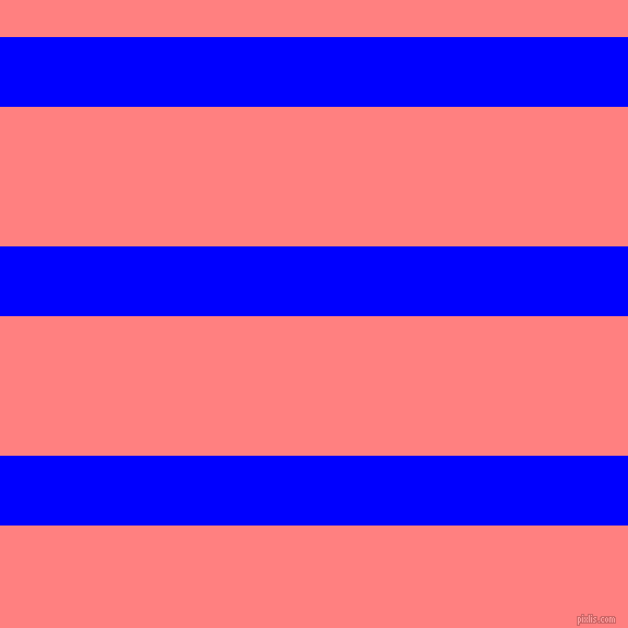 horizontal lines stripes, 64 pixel line width, 128 pixel line spacing, Blue and Salmon horizontal lines and stripes seamless tileable