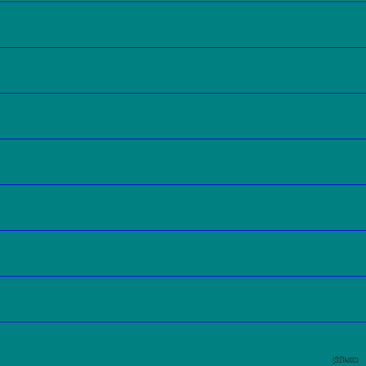 horizontal lines stripes, 1 pixel line width, 64 pixel line spacing, Blue and Teal horizontal lines and stripes seamless tileable