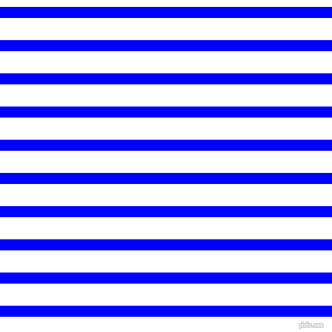 horizontal lines stripes, 16 pixel line width, 32 pixel line spacing, Blue and White horizontal lines and stripes seamless tileable