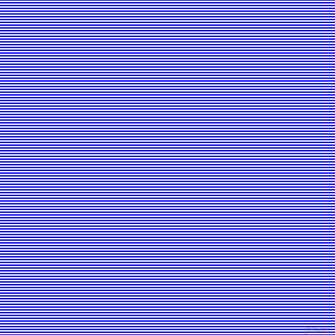 horizontal lines stripes, 2 pixel line width, 2 pixel line spacing, Blue and White horizontal lines and stripes seamless tileable