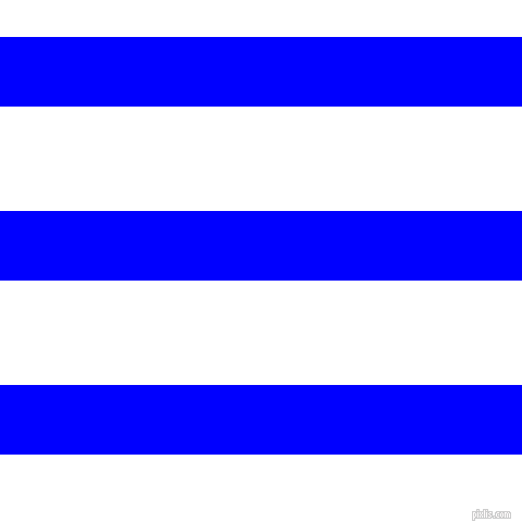 horizontal lines stripes, 64 pixel line width, 96 pixel line spacing, Blue and White horizontal lines and stripes seamless tileable
