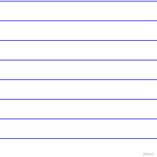 horizontal lines stripes, 2 pixel line width, 64 pixel line spacing, Blue and White horizontal lines and stripes seamless tileable