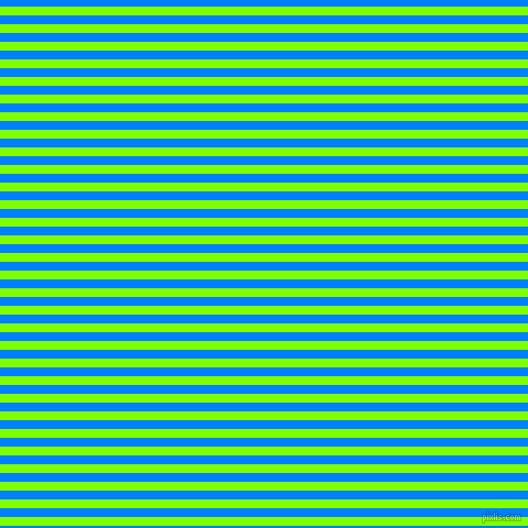 horizontal lines stripes, 8 pixel line width, 8 pixel line spacing, Chartreuse and Dodger Blue horizontal lines and stripes seamless tileable