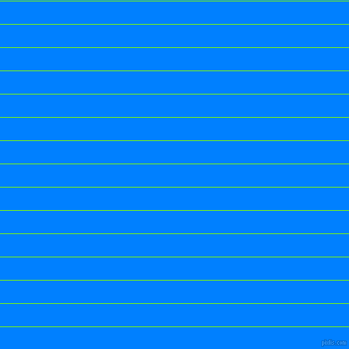 horizontal lines stripes, 1 pixel line width, 32 pixel line spacing, Chartreuse and Dodger Blue horizontal lines and stripes seamless tileable