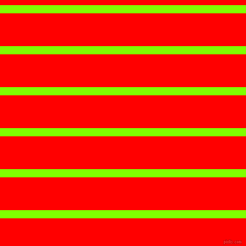 horizontal lines stripes, 16 pixel line width, 64 pixel line spacing, Chartreuse and Red horizontal lines and stripes seamless tileable
