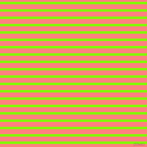 horizontal lines stripes, 8 pixel line width, 16 pixel line spacing, Chartreuse and Salmon horizontal lines and stripes seamless tileable