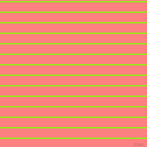 horizontal lines stripes, 4 pixel line width, 32 pixel line spacing, Chartreuse and Salmon horizontal lines and stripes seamless tileable