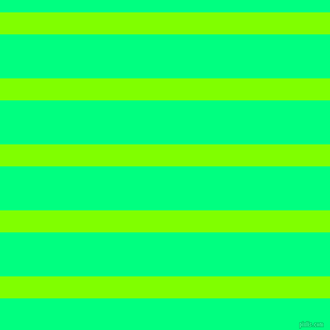horizontal lines stripes, 32 pixel line width, 64 pixel line spacing, Chartreuse and Spring Green horizontal lines and stripes seamless tileable