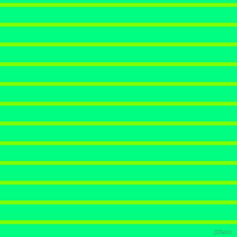 horizontal lines stripes, 8 pixel line width, 32 pixel line spacing, Chartreuse and Spring Green horizontal lines and stripes seamless tileable