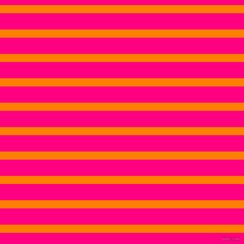 horizontal lines stripes, 16 pixel line width, 32 pixel line spacing, Dark Orange and Deep Pink horizontal lines and stripes seamless tileable