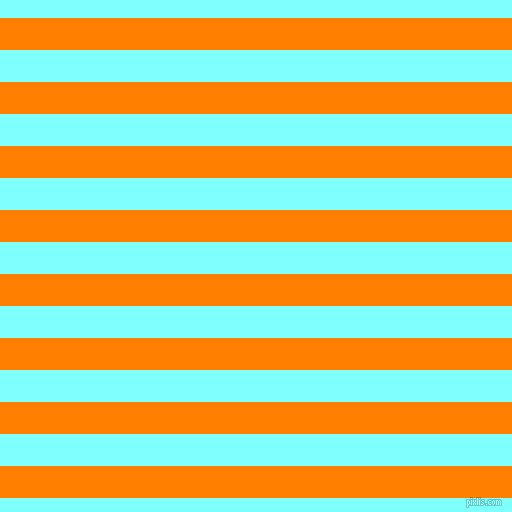 horizontal lines stripes, 32 pixel line width, 32 pixel line spacing, Dark Orange and Electric Blue horizontal lines and stripes seamless tileable