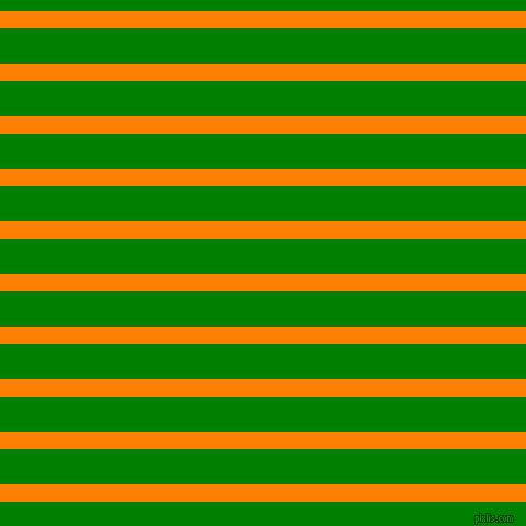 horizontal lines stripes, 16 pixel line width, 32 pixel line spacing, Dark Orange and Green horizontal lines and stripes seamless tileable
