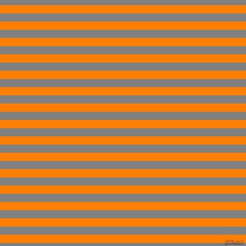 horizontal lines stripes, 16 pixel line width, 16 pixel line spacing, Dark Orange and Grey horizontal lines and stripes seamless tileable