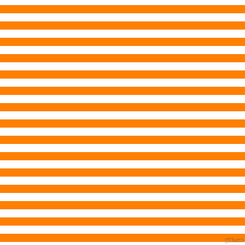 horizontal lines stripes, 16 pixel line width, 16 pixel line spacing, Dark Orange and White horizontal lines and stripes seamless tileable