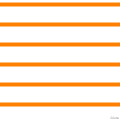 horizontal lines stripes, 16 pixel line width, 64 pixel line spacing, Dark Orange and White horizontal lines and stripes seamless tileable