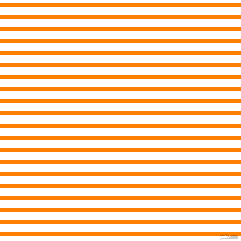 horizontal lines stripes, 8 pixel line width, 16 pixel line spacing, Dark Orange and White horizontal lines and stripes seamless tileable