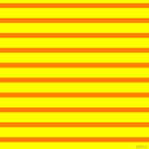 horizontal lines stripes, 16 pixel line width, 32 pixel line spacing, Dark Orange and Yellow horizontal lines and stripes seamless tileable