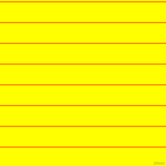 horizontal lines stripes, 4 pixel line width, 64 pixel line spacing, Dark Orange and Yellow horizontal lines and stripes seamless tileable