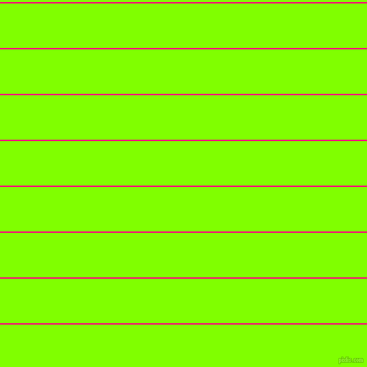 horizontal lines stripes, 2 pixel line width, 64 pixel line spacing, Deep Pink and Chartreuse horizontal lines and stripes seamless tileable