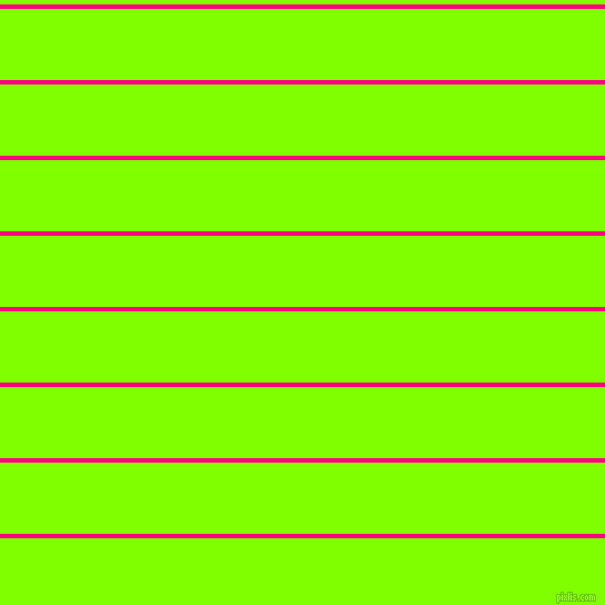 horizontal lines stripes, 4 pixel line width, 64 pixel line spacing, Deep Pink and Chartreuse horizontal lines and stripes seamless tileable