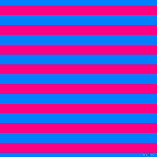 horizontal lines stripes, 32 pixel line width, 32 pixel line spacing, Deep Pink and Dodger Blue horizontal lines and stripes seamless tileable